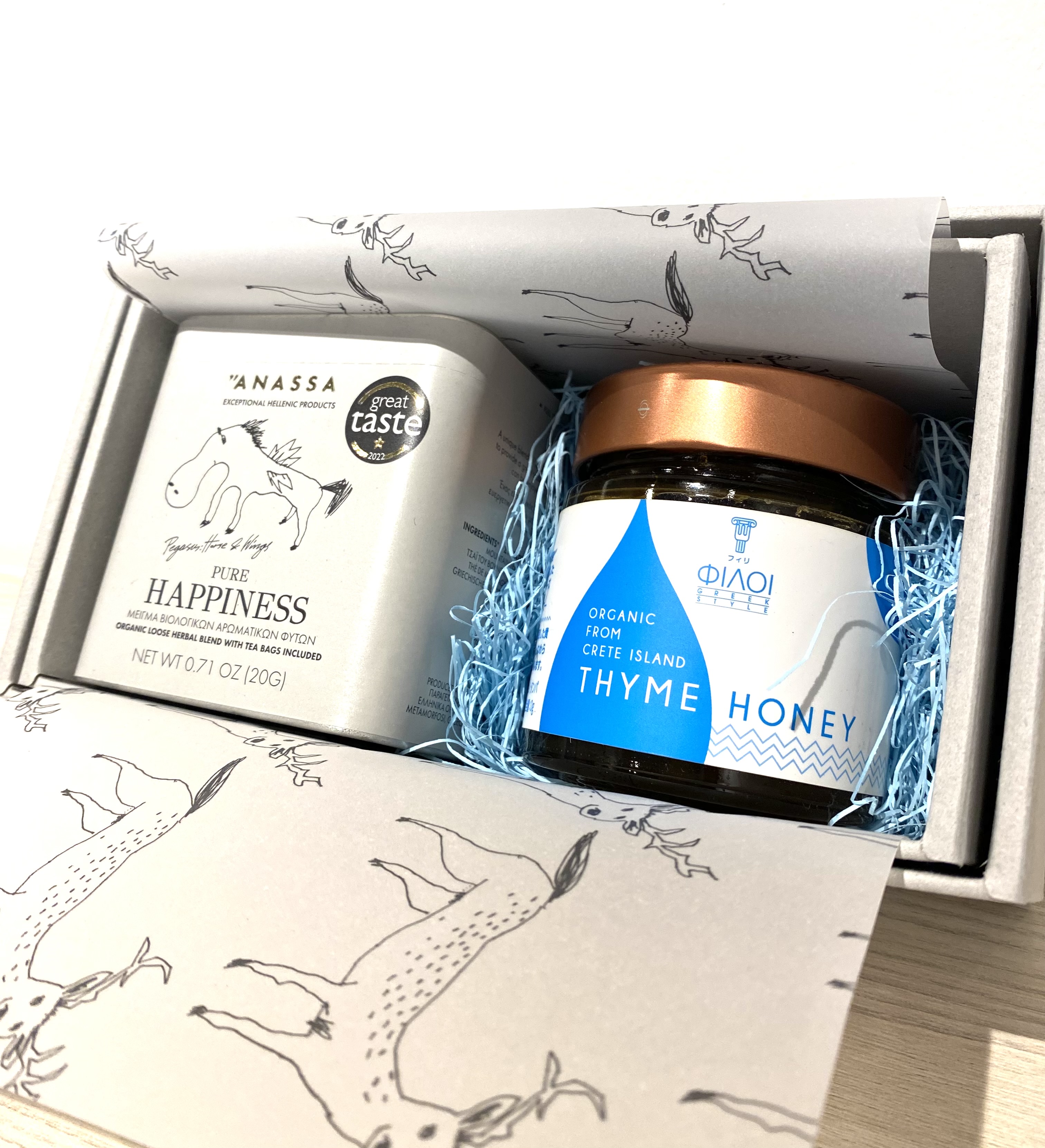 ギフトボックス B 【フィリ タイムハニー＆ANASSA ハーブティー